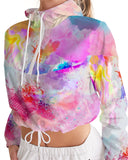 Pinkyblu Women's Cropped Windbreaker - U-Tru