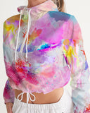 Pinkyblu Women's Cropped Windbreaker - U-Tru
