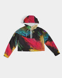 Blackberry Women's Cropped Windbreaker - U-Tru