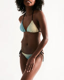 Flashing lights Women's Triangle String Bikini - U-Tru