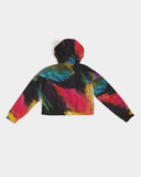 Blackberry Women's Cropped Windbreaker - U-Tru