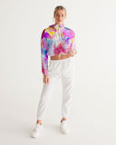 Pinkyblu Women's Cropped Windbreaker - U-Tru