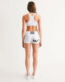 utru Women's Mid-Rise Yoga Shorts - U-Tru