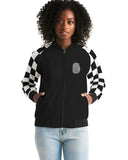 Black chakra Women's Bomber Jacket - U-Tru