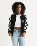 Black chakra Women's Bomber Jacket - U-Tru