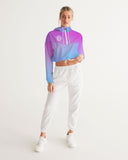 Blupurp1 Women's Cropped Windbreaker - U-Tru