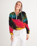 Blackberry Women's Cropped Windbreaker - U-Tru