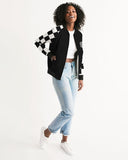 Black chakra Women's Bomber Jacket - U-Tru