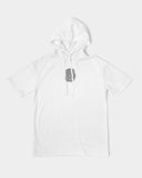 Fingerprint Men's Premium Heavyweight Short Sleeve Hoodie - U-Tru