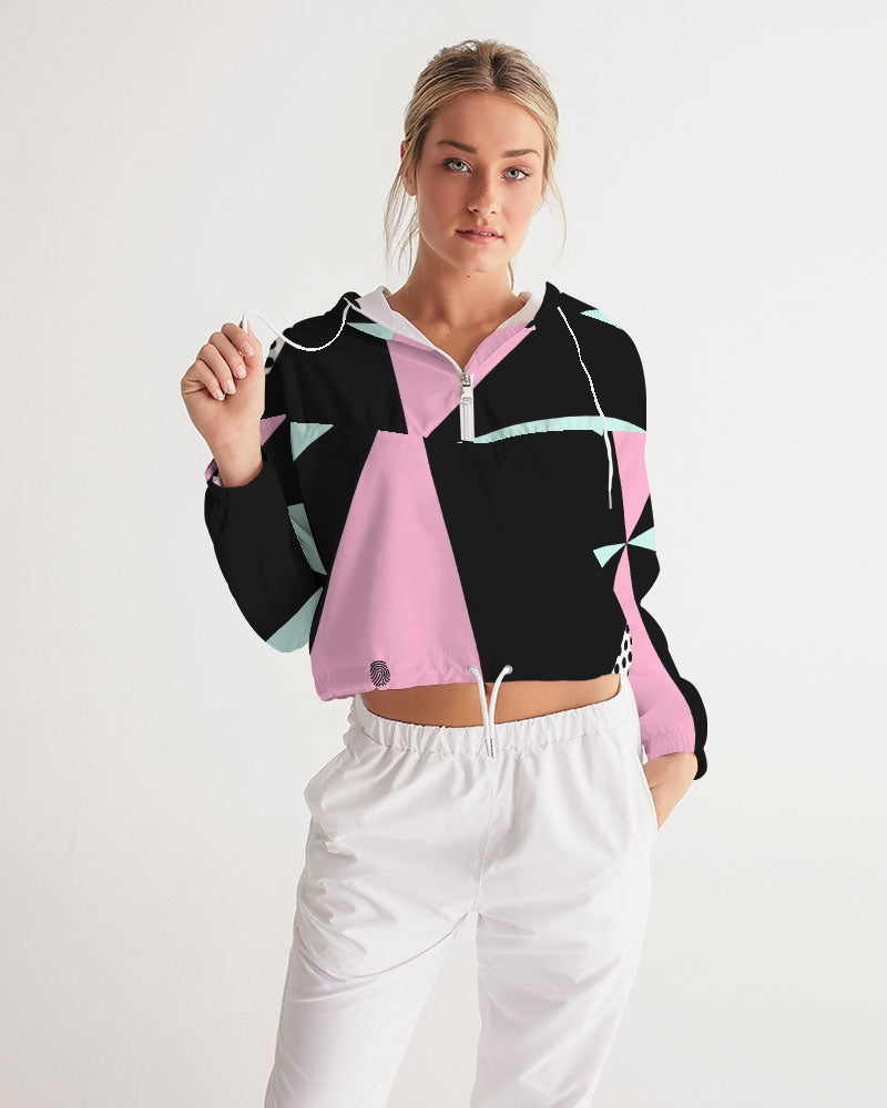 Tyetru Women's Cropped Windbreaker – U-Tru