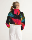 Blackberry Women's Cropped Windbreaker - U-Tru