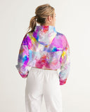 Pinkyblu Women's Cropped Windbreaker - U-Tru