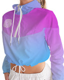 Blupurp1 Women's Cropped Windbreaker - U-Tru