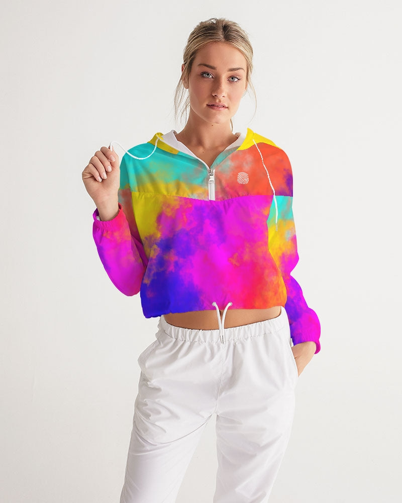 Tyetru Women's Cropped Windbreaker – U-Tru