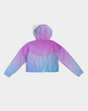 Blupurp1 Women's Cropped Windbreaker - U-Tru