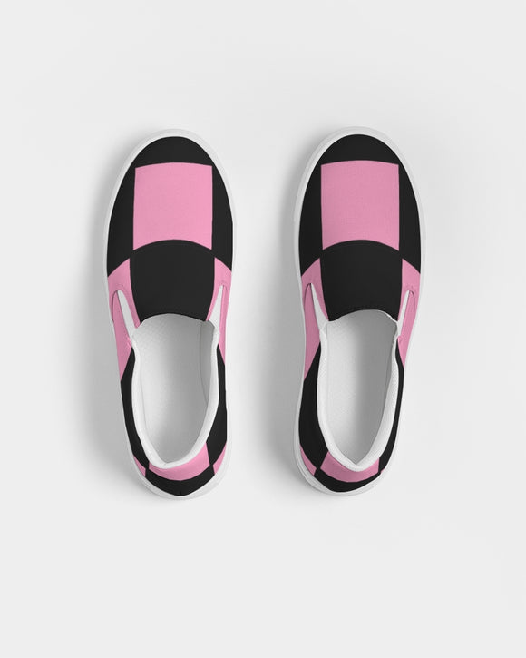 CheckNpink Women's Slip-On Canvas Shoe - U-Tru