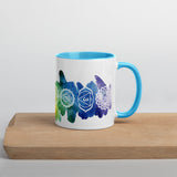 Chakras Mug with Color Inside - U-Tru